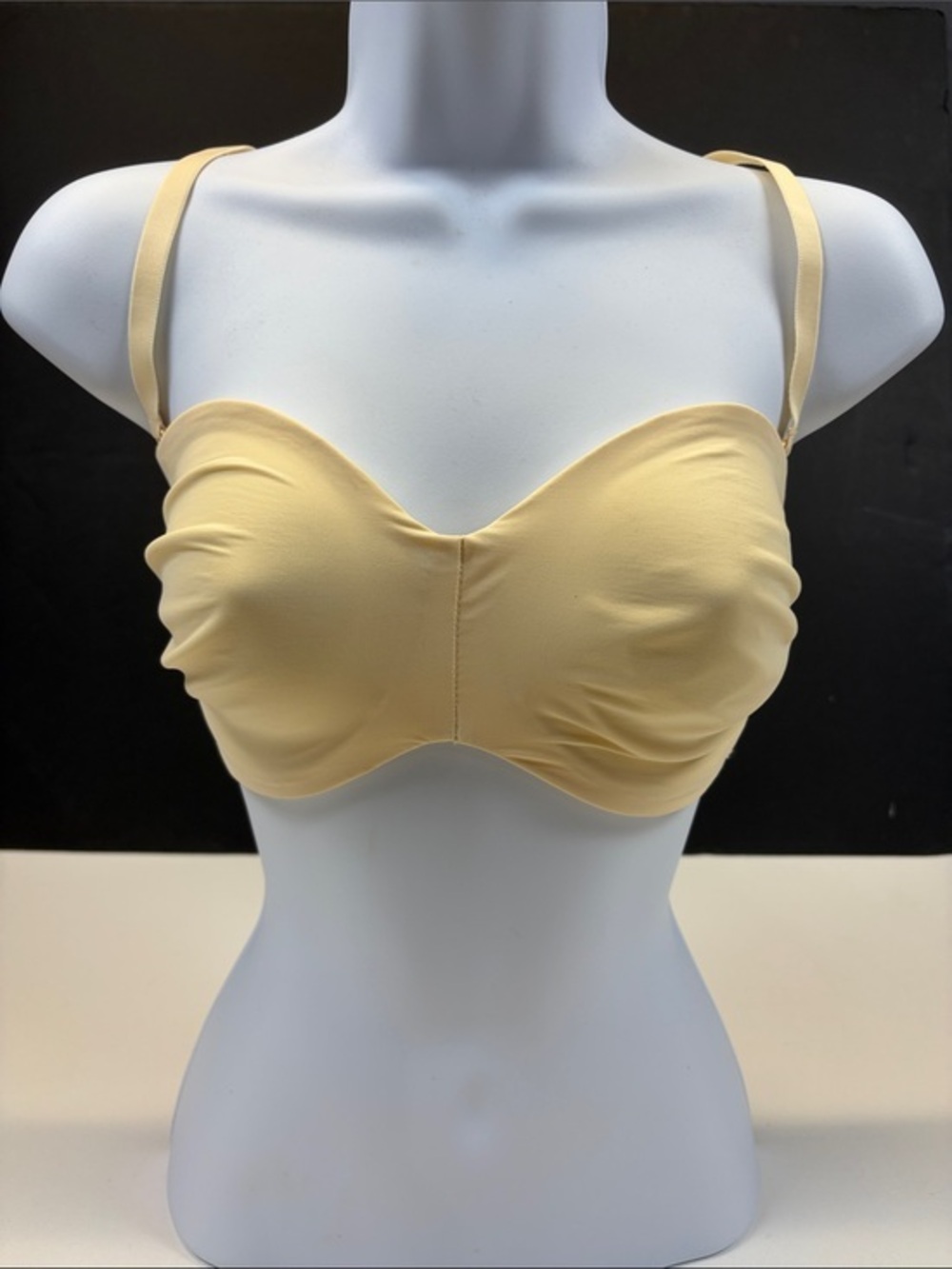 POPILUSH 36C NUDE CONVERTIBLE UNDERWIRE BRA BEIGE